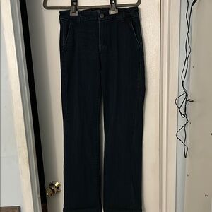 Women’s Banana Republic Trouser Jeans 27/4 Dark Wash